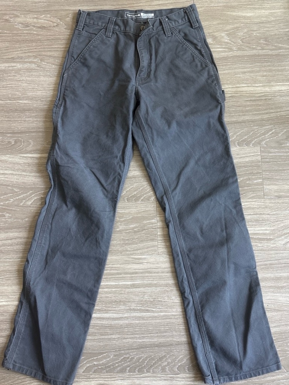 Carhart Men's Gray Work Pants - Classic relaxed Fit